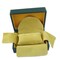JewelrySupply Rolex Style Green Luxury Watch Box - Tan Inside